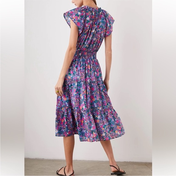 Rails Amellia Dress Leilani Floral xs midi - Picture 2 of 7